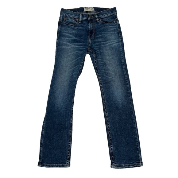 Abercrombie Kids Straight Leg Jeans Size 11/12 Girl’s - Picture 1 of 10